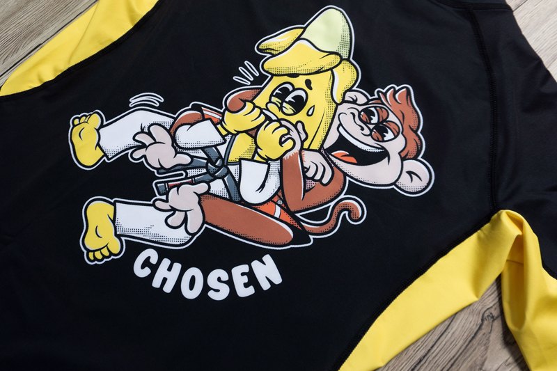 CHOSEN Chokes & Diet Rashguard - black
